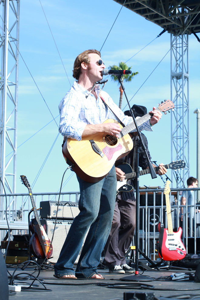 Graham Robby Band at the Balboa Beach Music Fest 